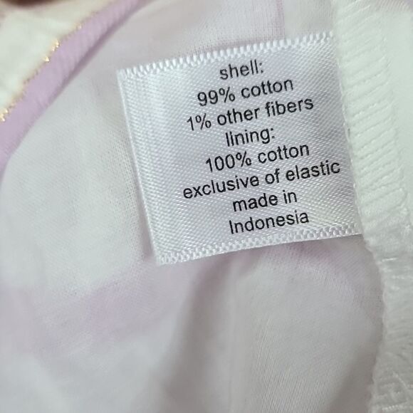 Lane Bryant 18/20 Off the Shoulder Flutter Sleeve Smocked Lavender Stripe Blouse - Picture 8 of 11